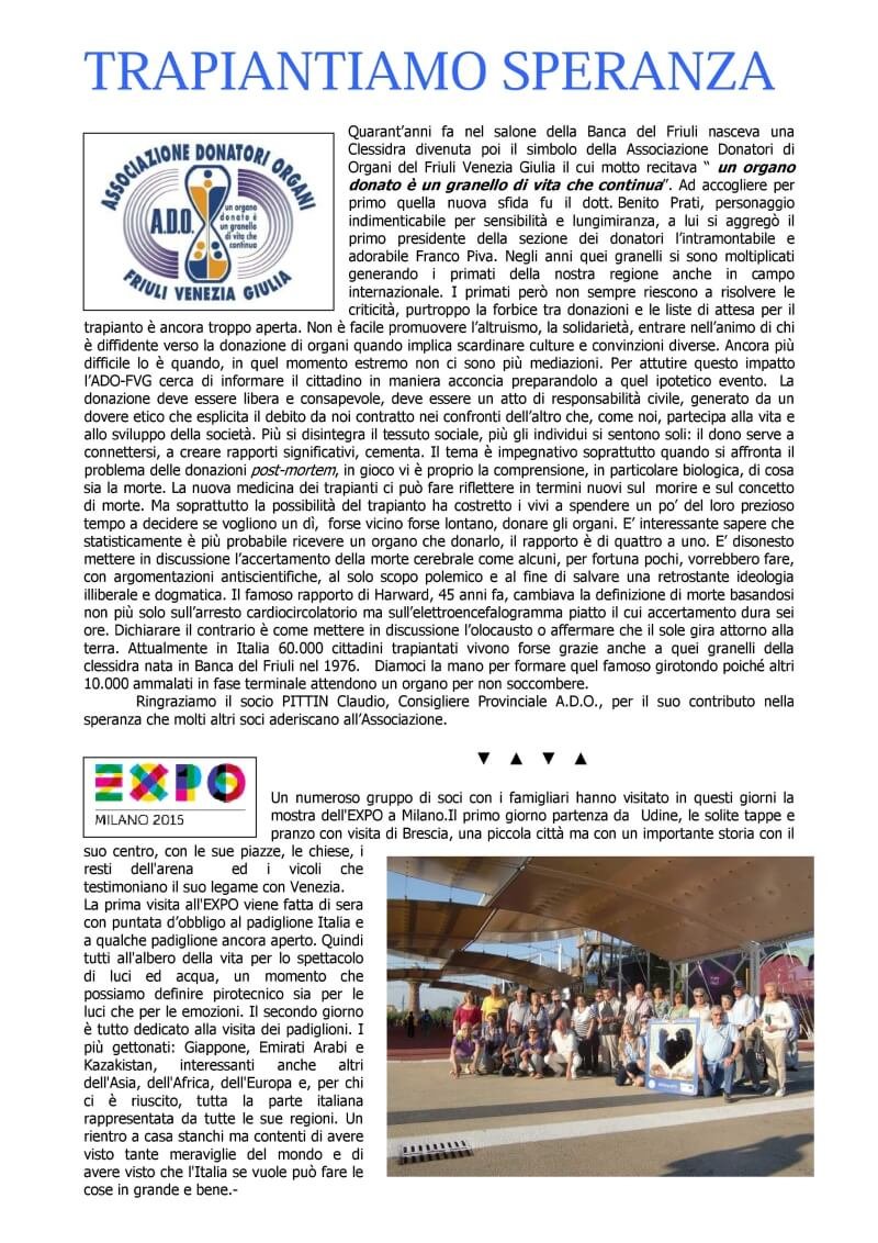 Giornalino n°28 - Giugno 2015