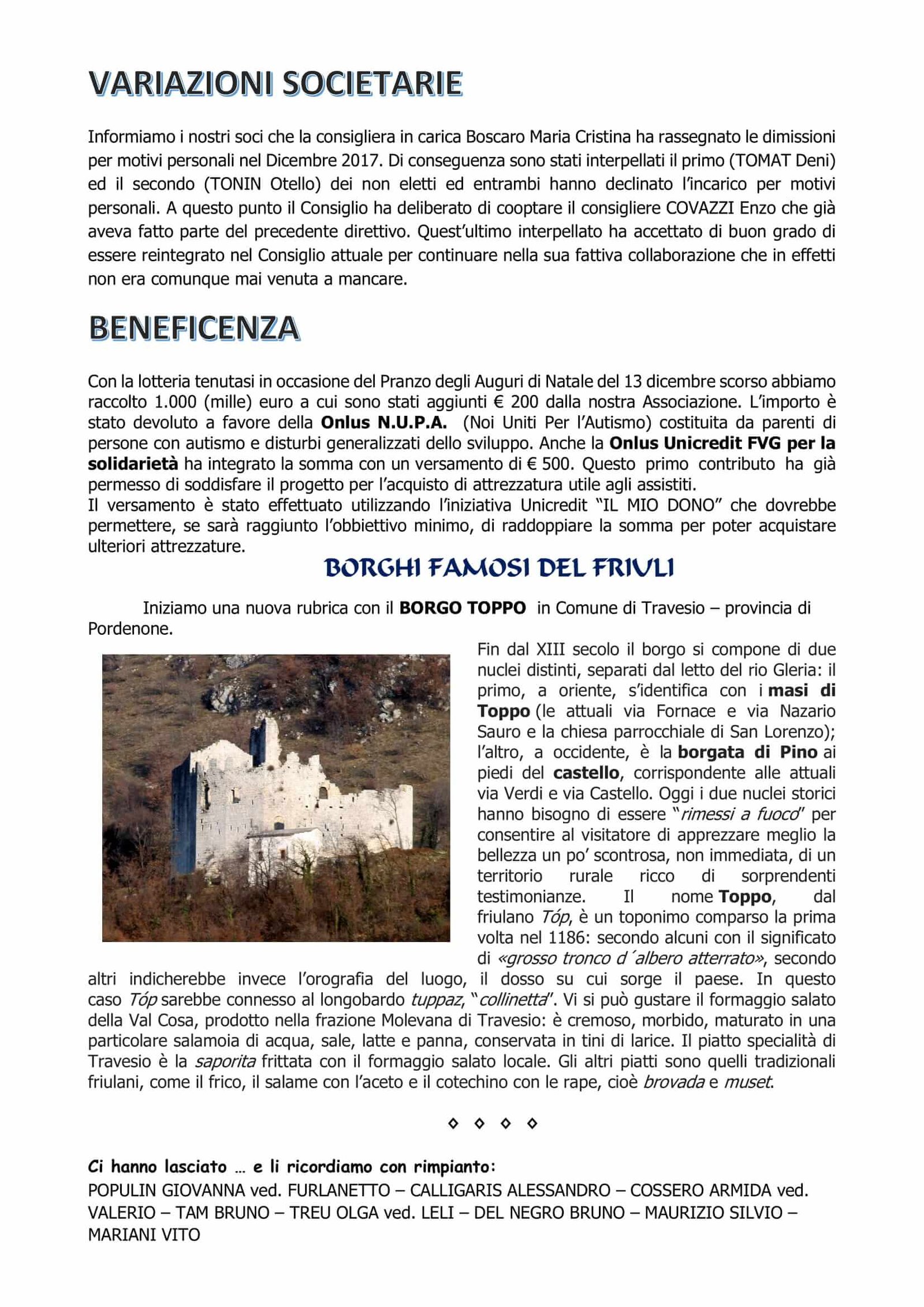 Giornalino n°39 - Marzo 2018