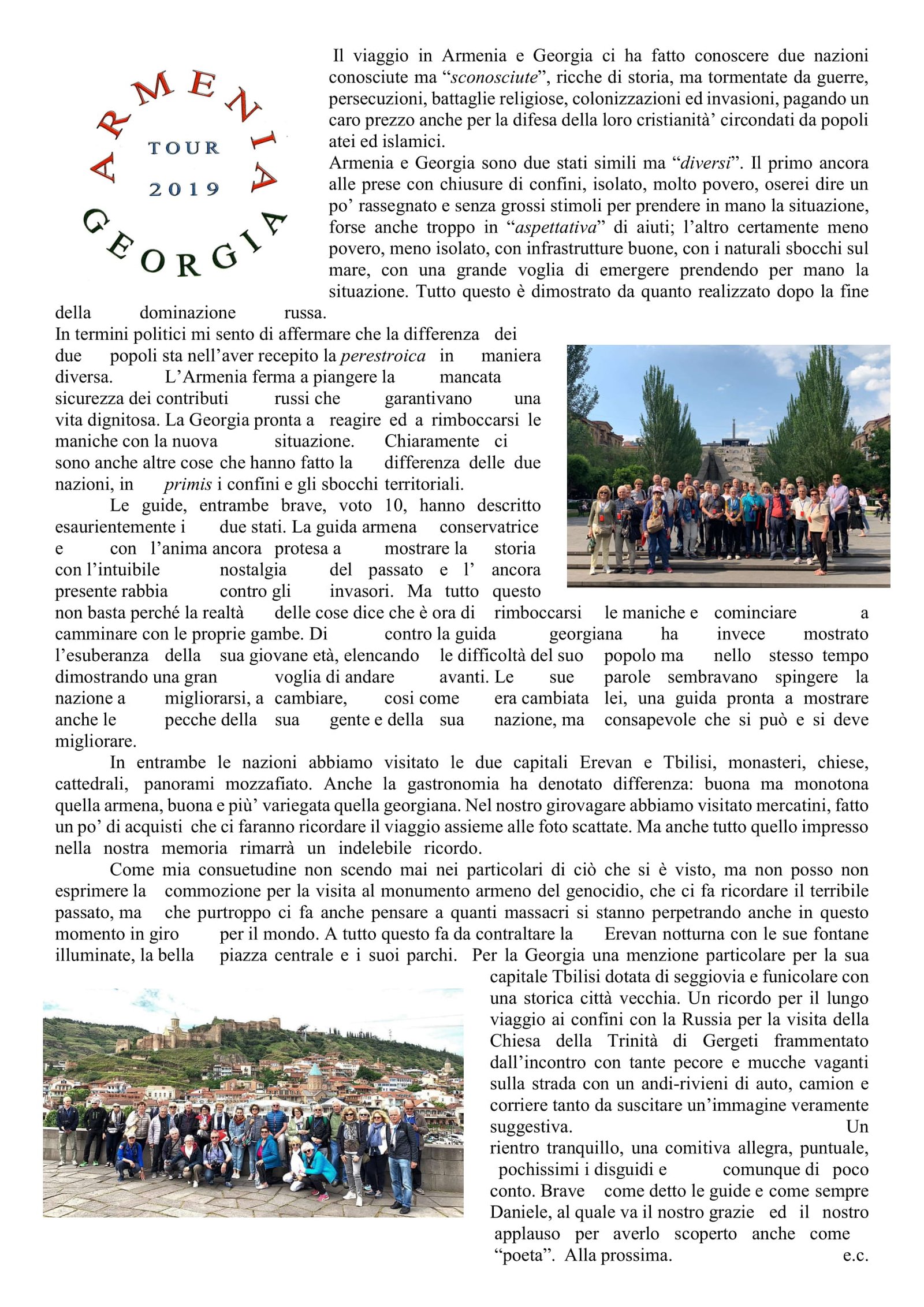 Giornalino n°44 – Giugno 2019