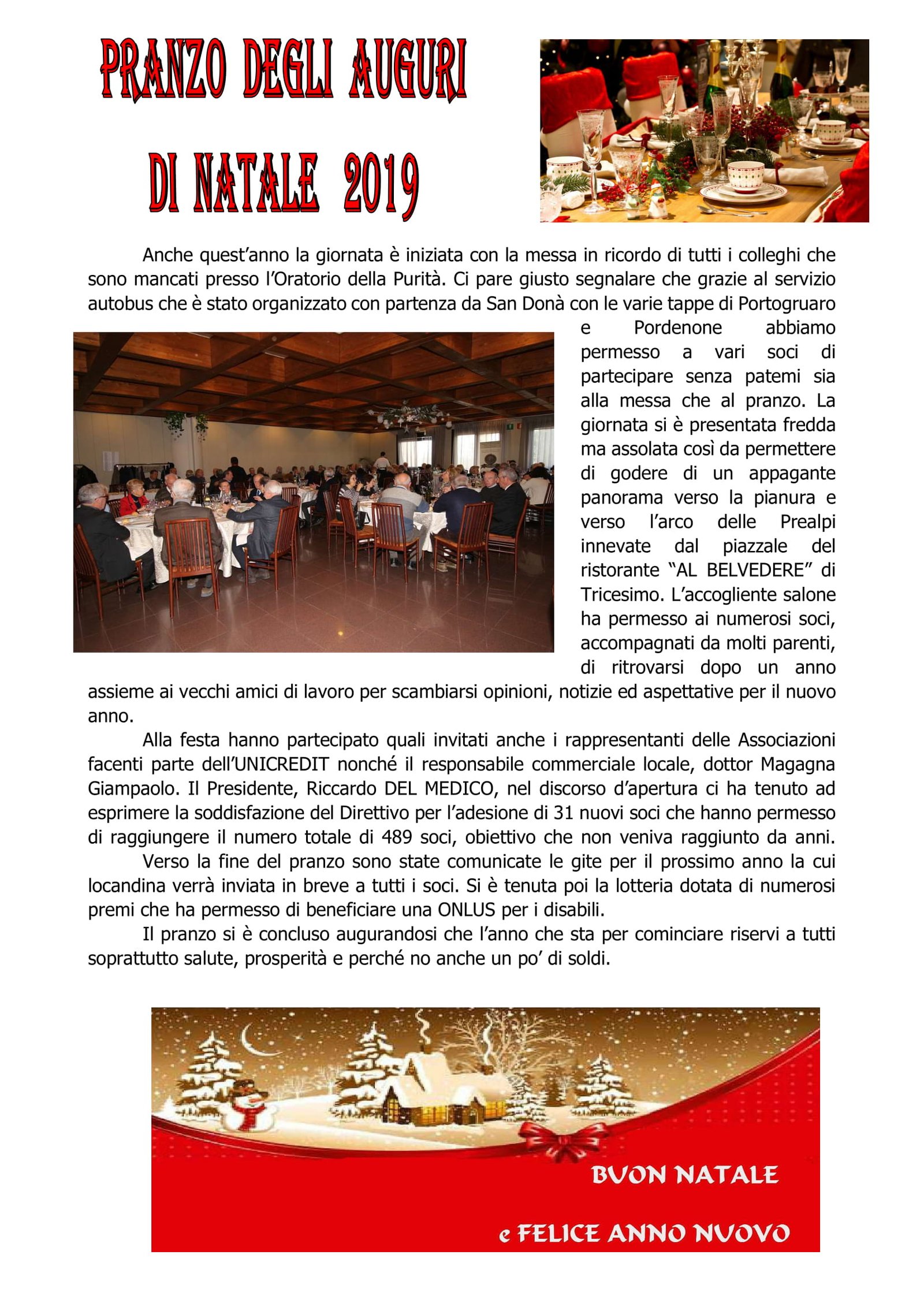 Giornalino n°44 – Giugno 2019