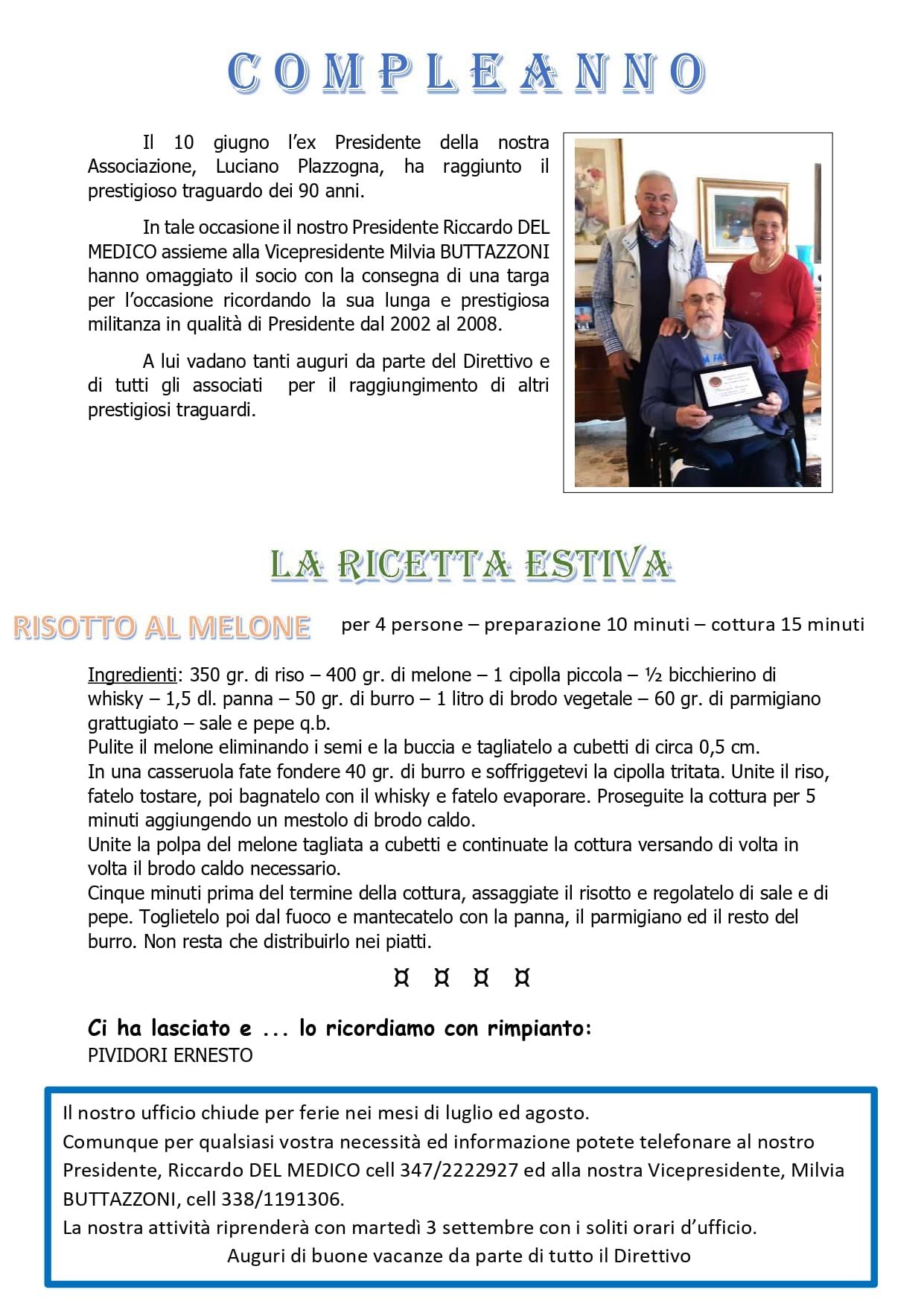 Giornalino n°63 – Marzo 2024