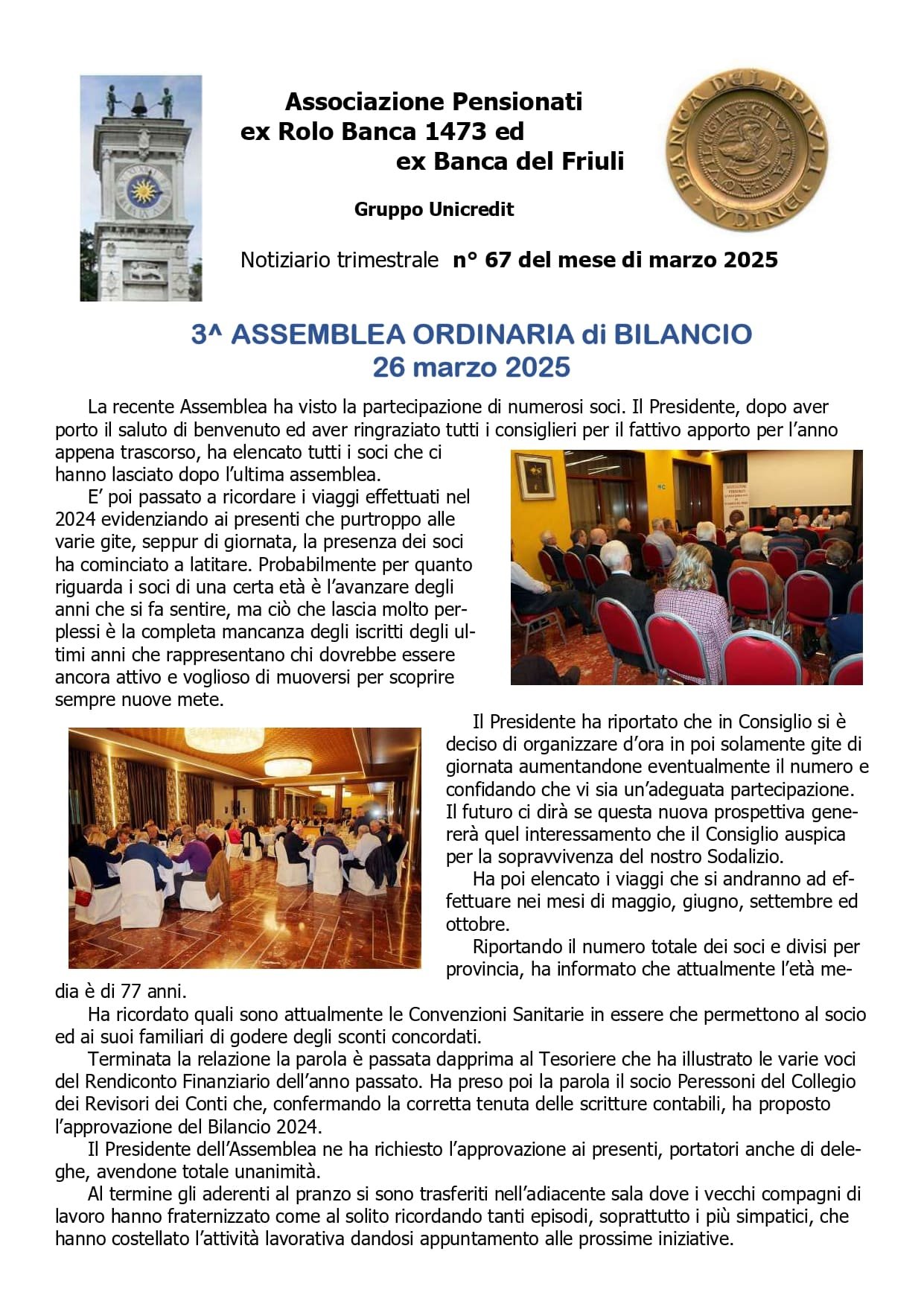 Giornalino n°63 – Marzo 2024