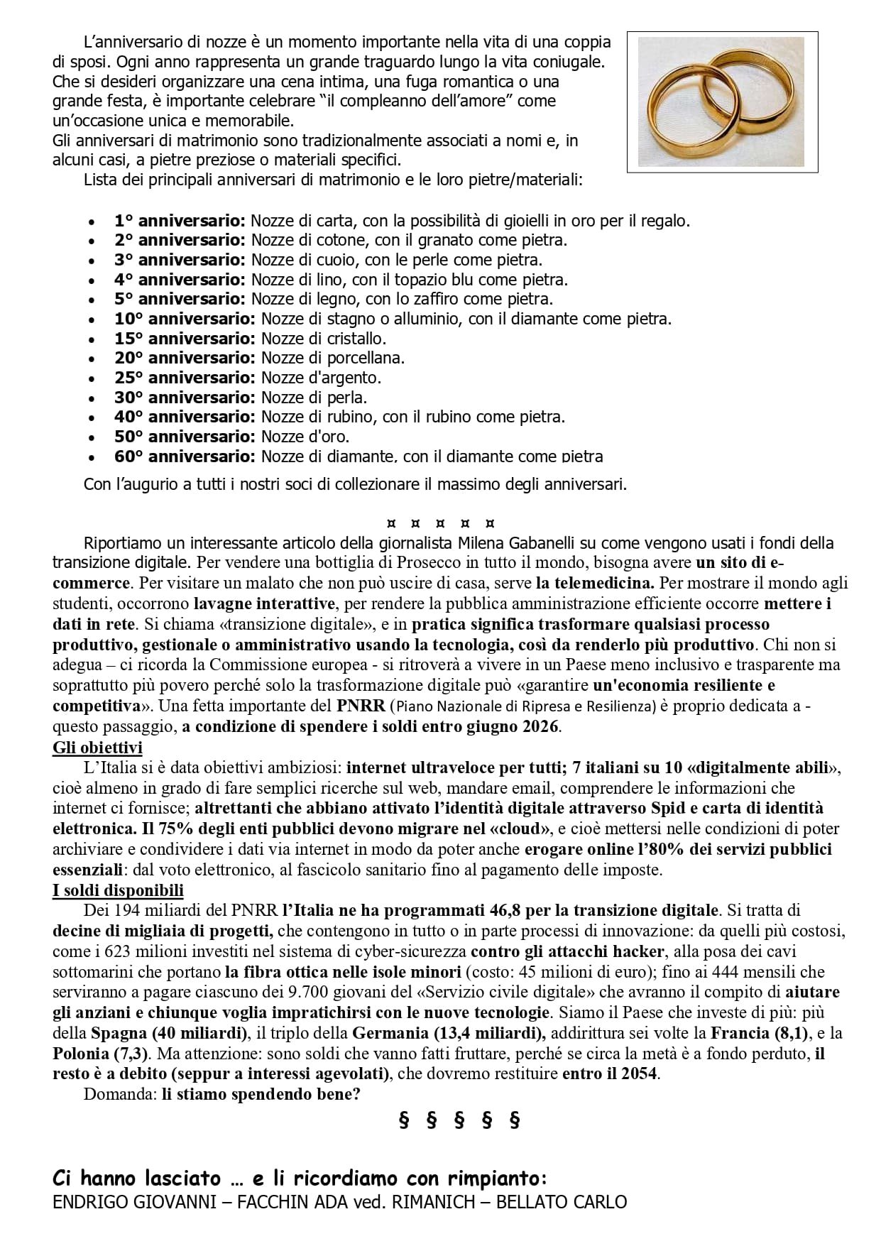 Giornalino n°63 – Marzo 2024