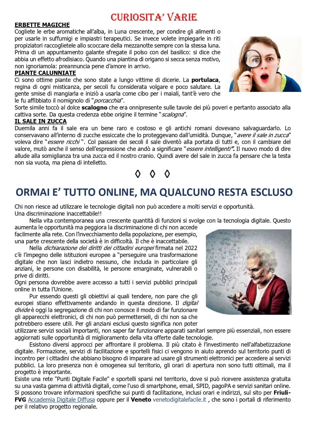 Giornalino n°63 – Marzo 2024