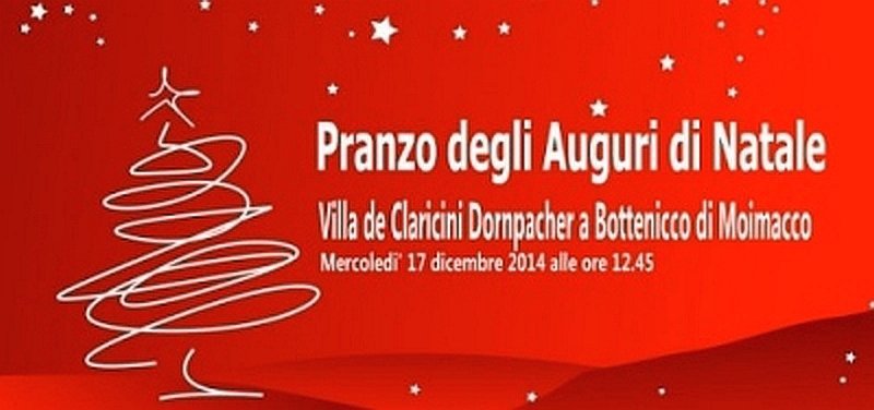 Pranzo degli Auguri di Natale 2014